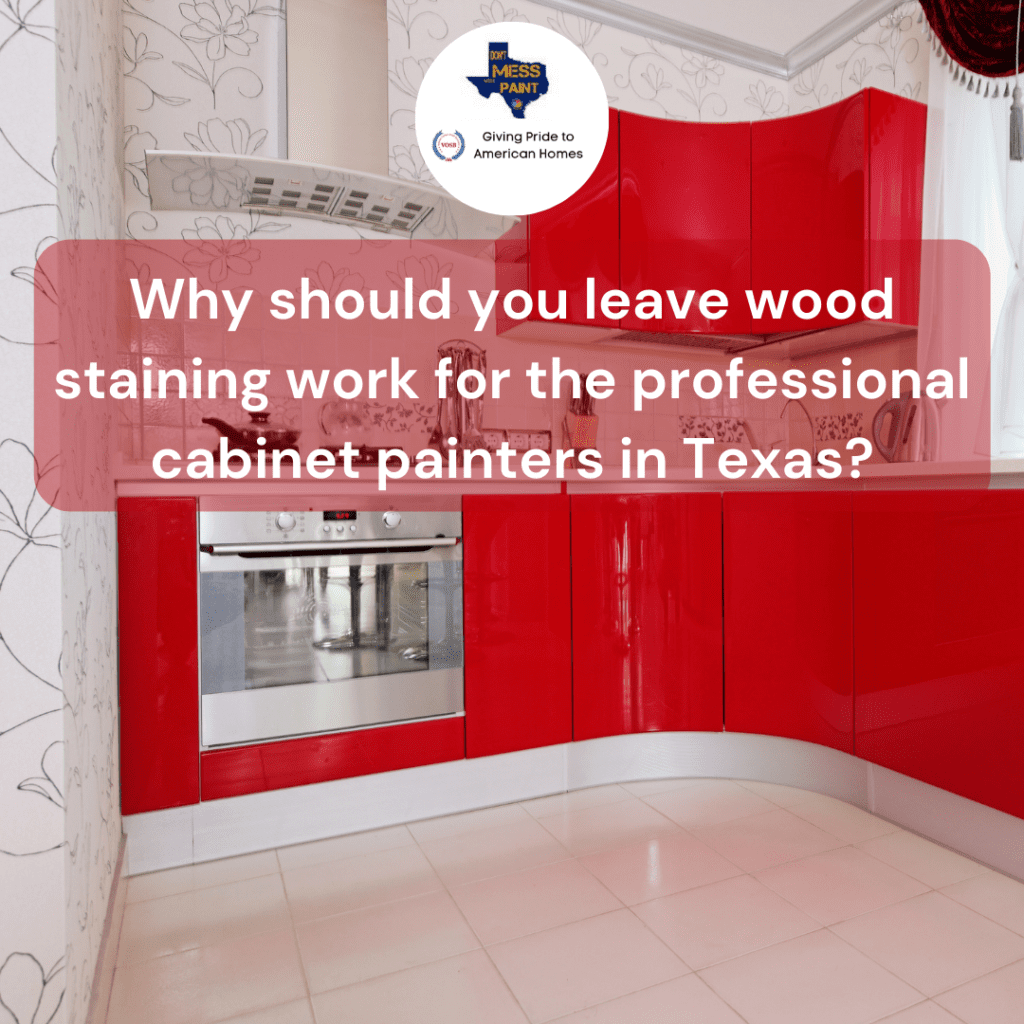 cabinet painting contractors in Texas